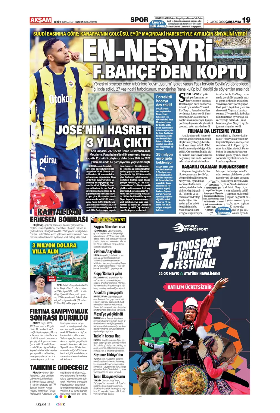 "İşte Sane teklifi" | Sporun manşetleri - 3