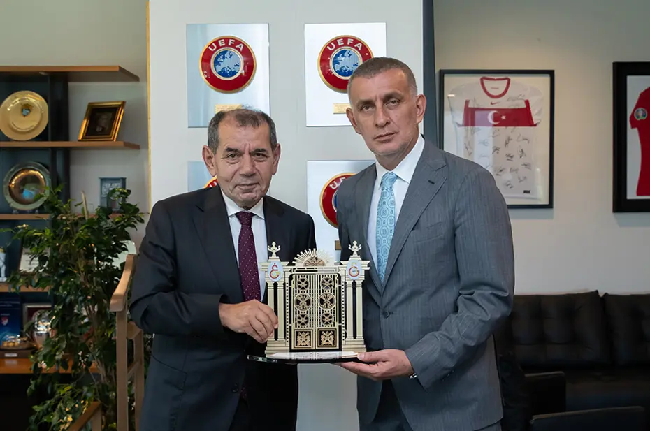 Dursun Özbek'ten İbrahim Hacıosmanoğlu'na ziyaret - 5
