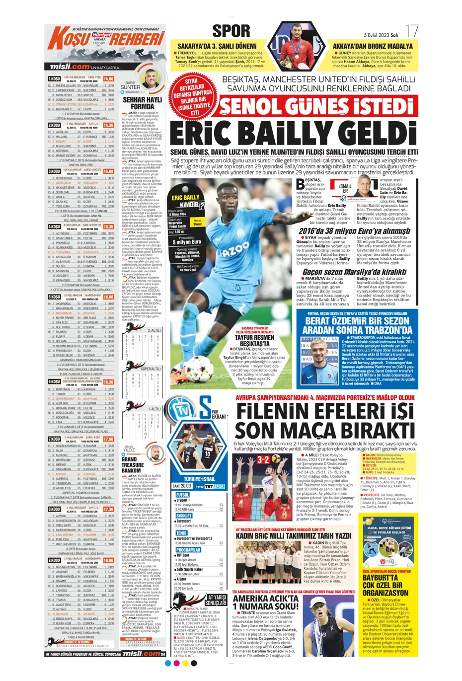 "Aslan'dan çifte bomba" | Sporun Manşetleri - 16 "Aslan'dan çifte bomba" | Sporun Manşetleri - 16