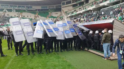 Bursaspor - Amed Sportif Faaliyetleri maçı soruşturması: 7 kişi gözaltına alındı