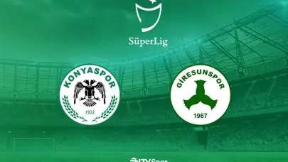Konyaspor-Giresunspor (Canlı anlatım)