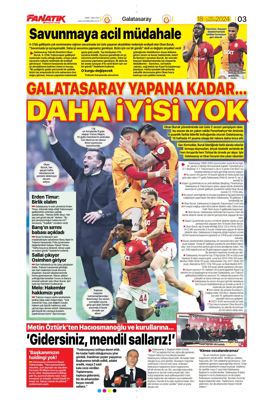 "Aslan Dybala'yı getiriyor" | Sporun manşetleri - 5