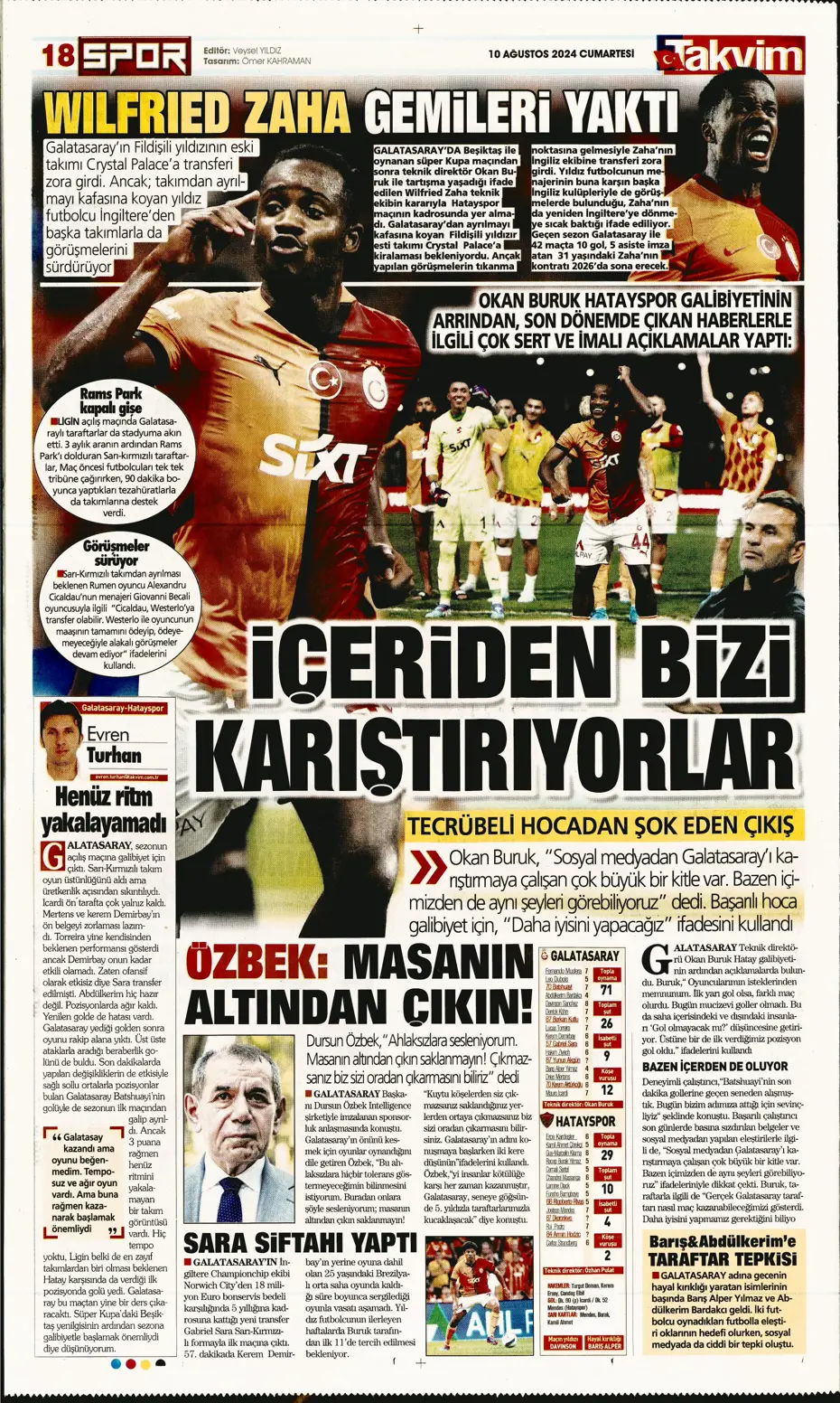 "Fenerbahçe Ferdi Kadıoğlu'nun alternatifini buldu" | Sporun manşetleri - 35