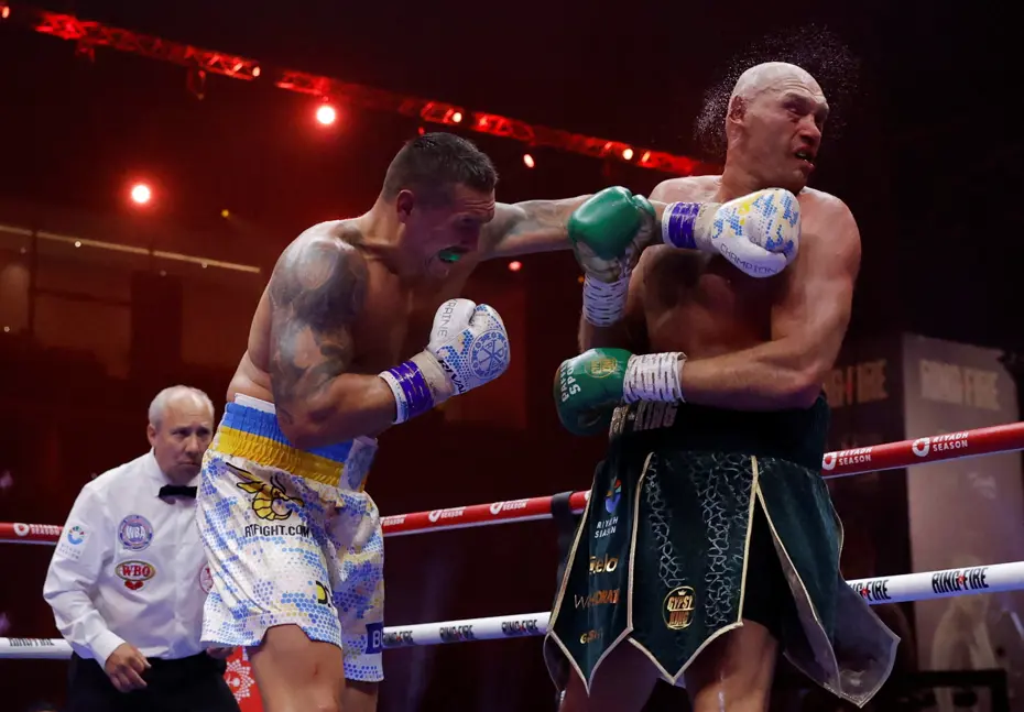Boksta tarihi gece: Tyson Fury'yi yenen Oleksandr Usyk bir ilki başardı - 8