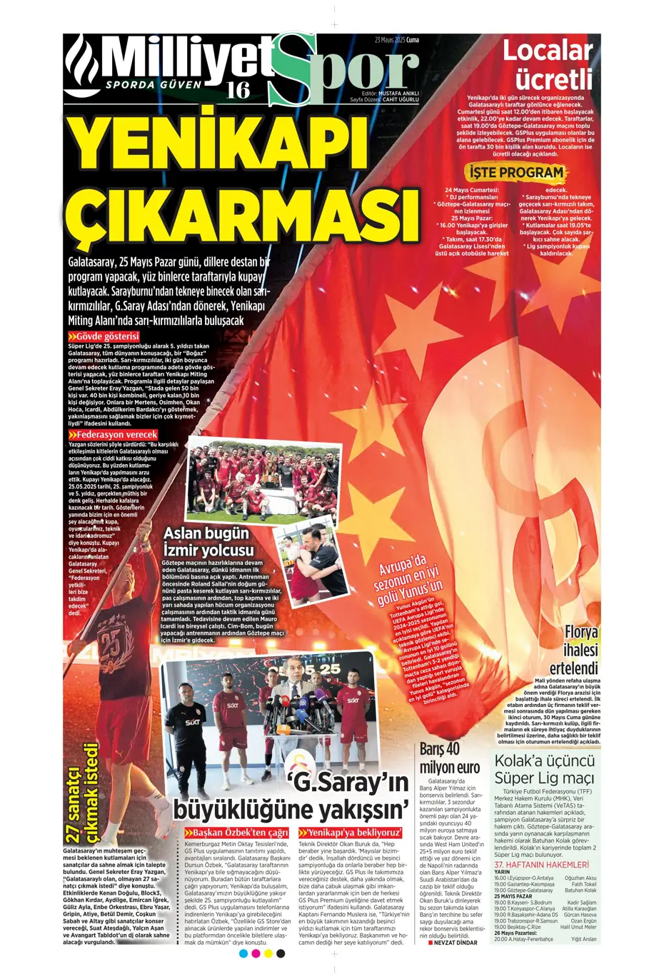 "Fenerbahçe'de sola süper yıldız: Jack Grealish" | Sporun manşetleri - 20