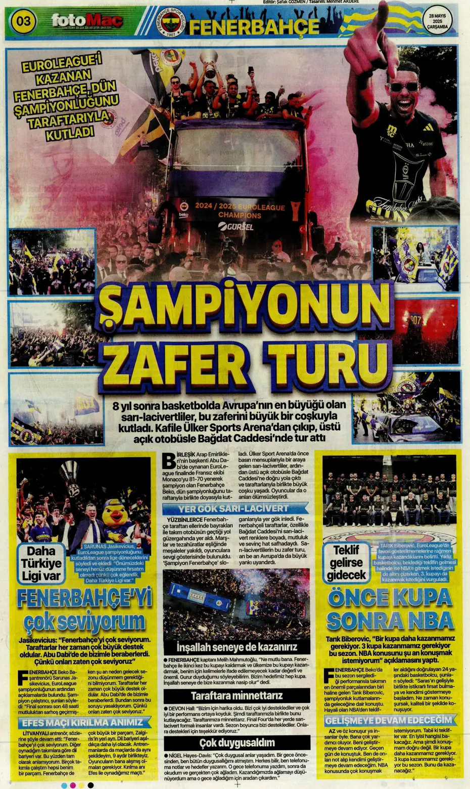 "Bernardo Silva'dan Aslan'a mesaj" | Sporun manşetleri - 8