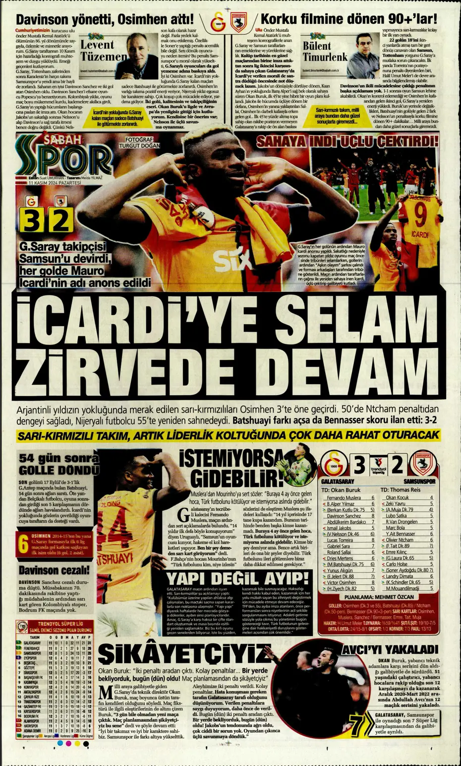"Fenerbahçe'den Talisca ve Dybala bombası" | Sporun manşetleri - 23 "Fenerbahçe'den Talisca ve Dybala bombası" | Sporun manşetleri - 23