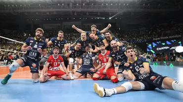 Erkekler CEV Şampiyonlar Ligi'nde kupanın sahibi Trentino Itas