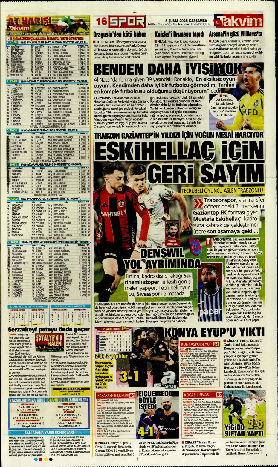 "Ekvador'un yeni yeteneği Fenerbahçe'ye" | Sporun manşetleri - 26
