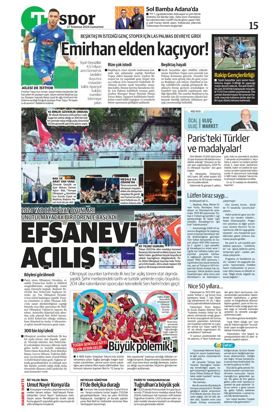 "Rodrigo Becao'ya Lyon kancası" | Sporun manşetleri - 34