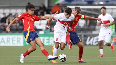 U19 Milli Takımı, 90. dakikada 1 puanı kurtardı