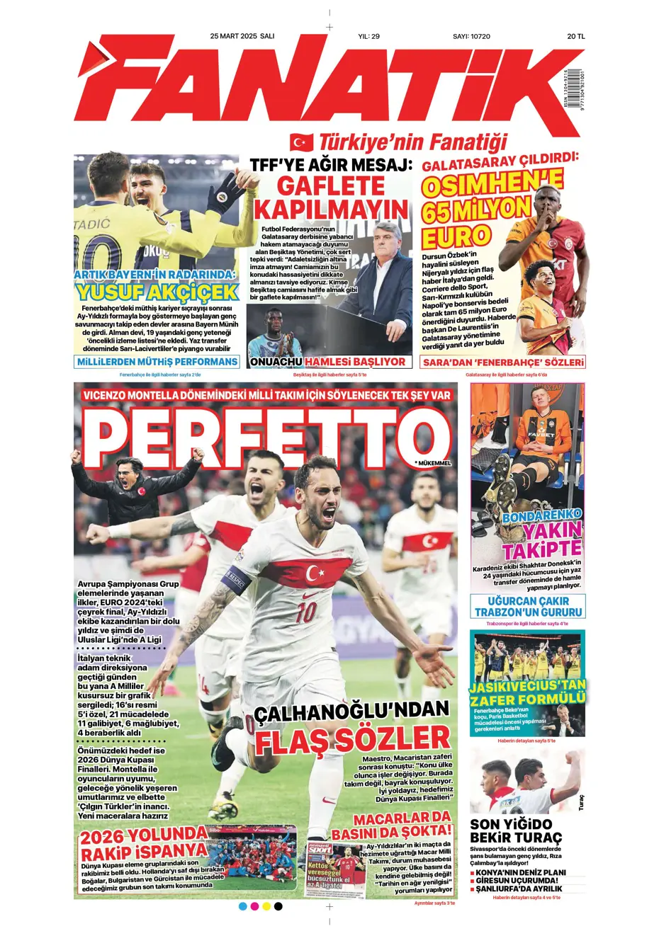 "Galatasaray'dan Osimhen'e çılgın teklif" | Sporun manşetleri - 3 "Galatasaray'dan Osimhen'e çılgın teklif" | Sporun manşetleri - 3