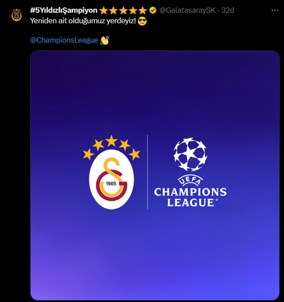 Galatasaray'dan şampiyonluk sonrası peş peşe paylaşımlar: Fenerbahçe ve Beşiktaş'a gönderme - 8