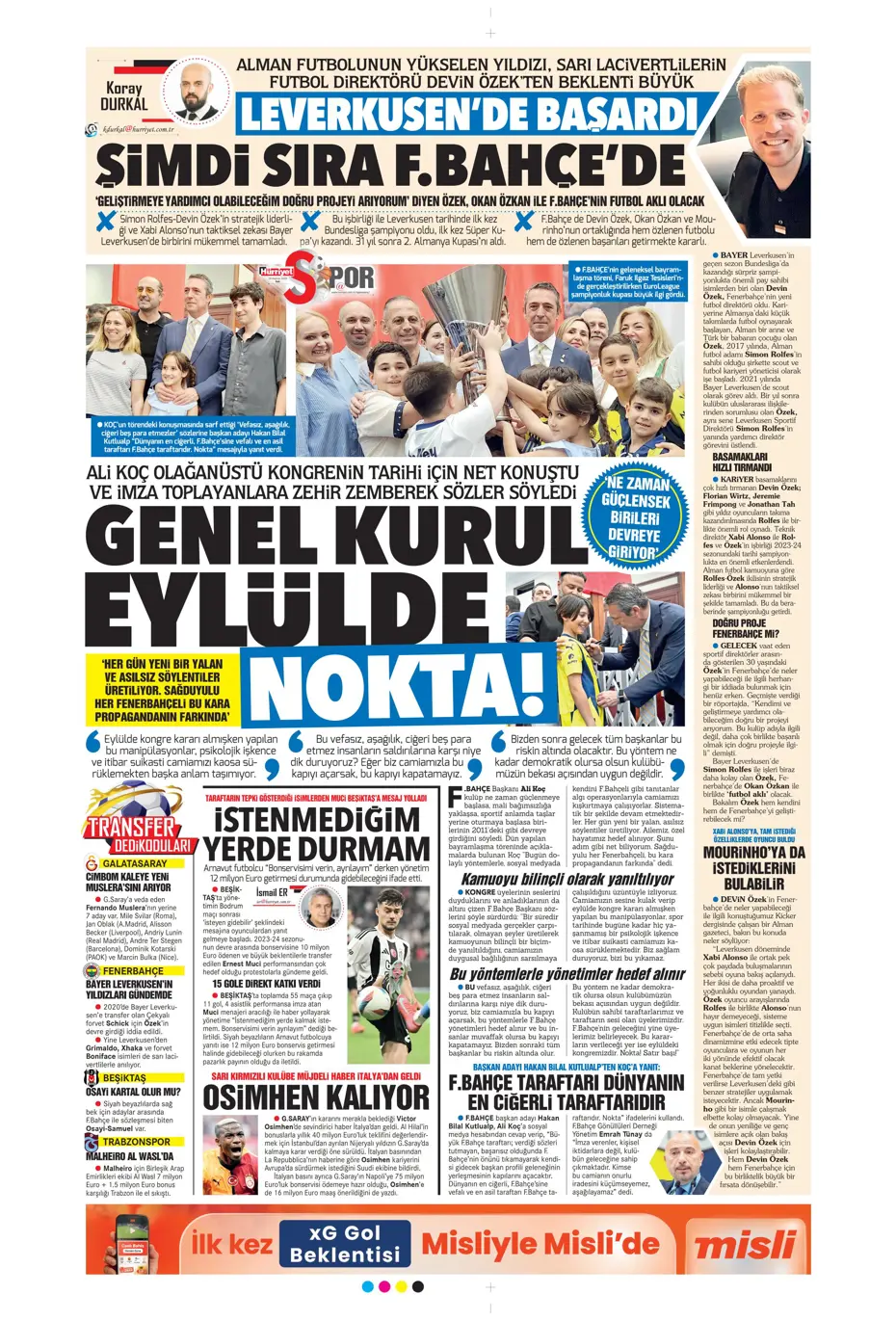 "En-Nesyri ile yılın takası" | Sporun manşetleri - 18