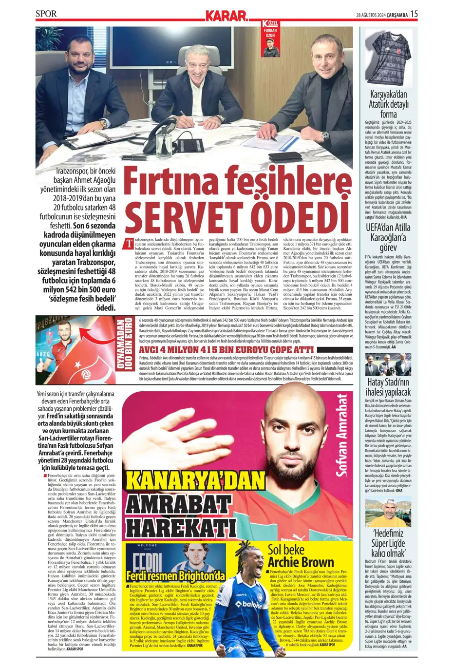 "Galatasaray'ın kabus gecesi" | Sporun manşetleri - 21