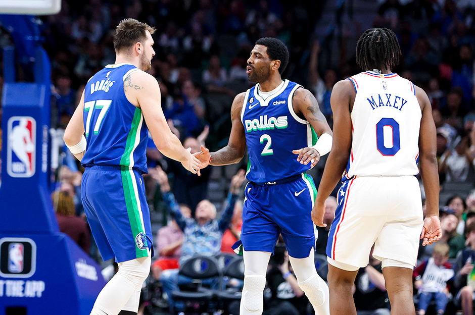 Dallas Mavericks yıldızlarıyla kazandı: Irving ve Doncic iş birliğinden 82 sayı!