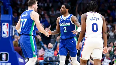 Dallas Mavericks yıldızlarıyla kazandı: Irving ve Doncic iş birliğinden 82 sayı!
