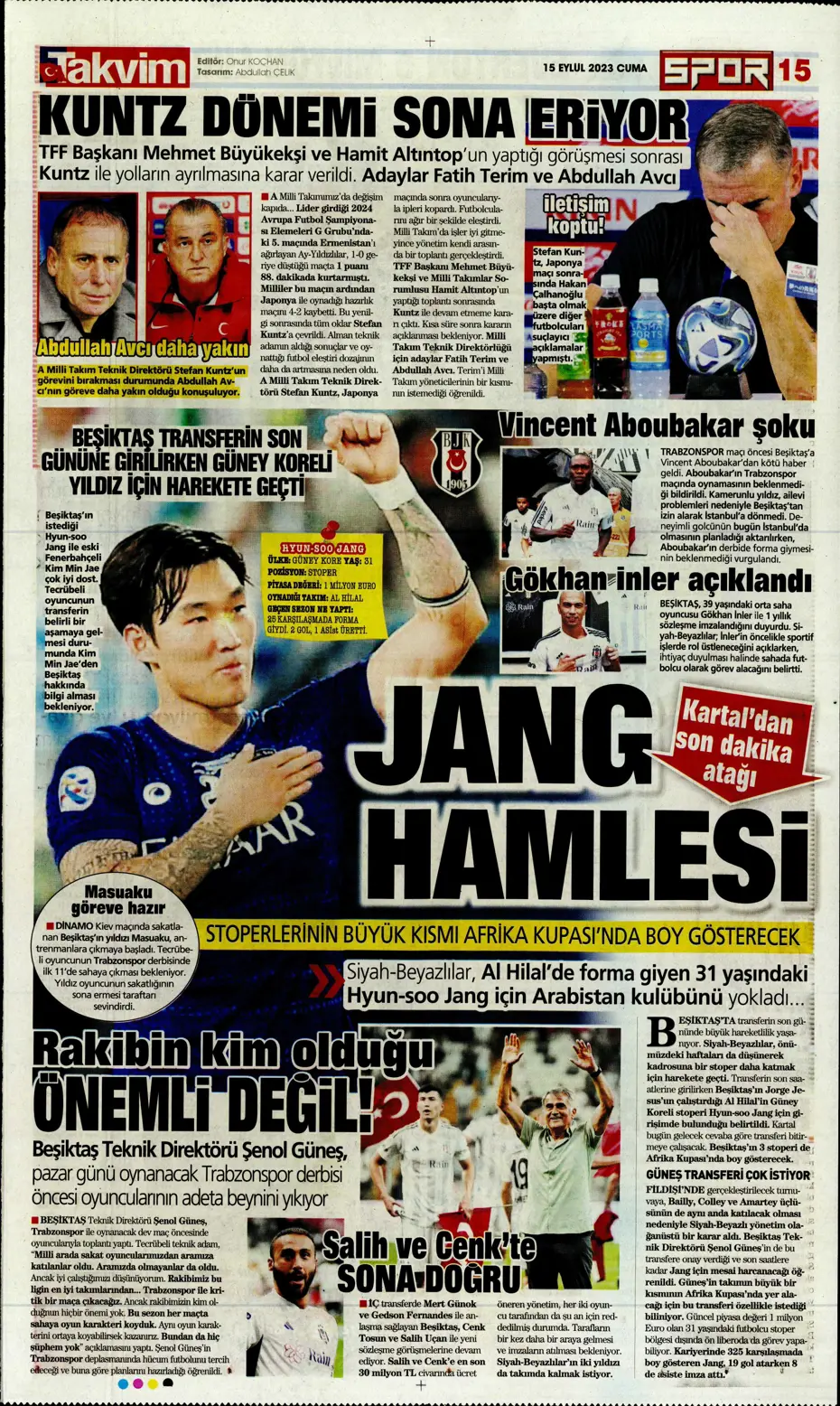 "Kartal'da Xeka seferberliği" | Sporun Manşetleri - 31