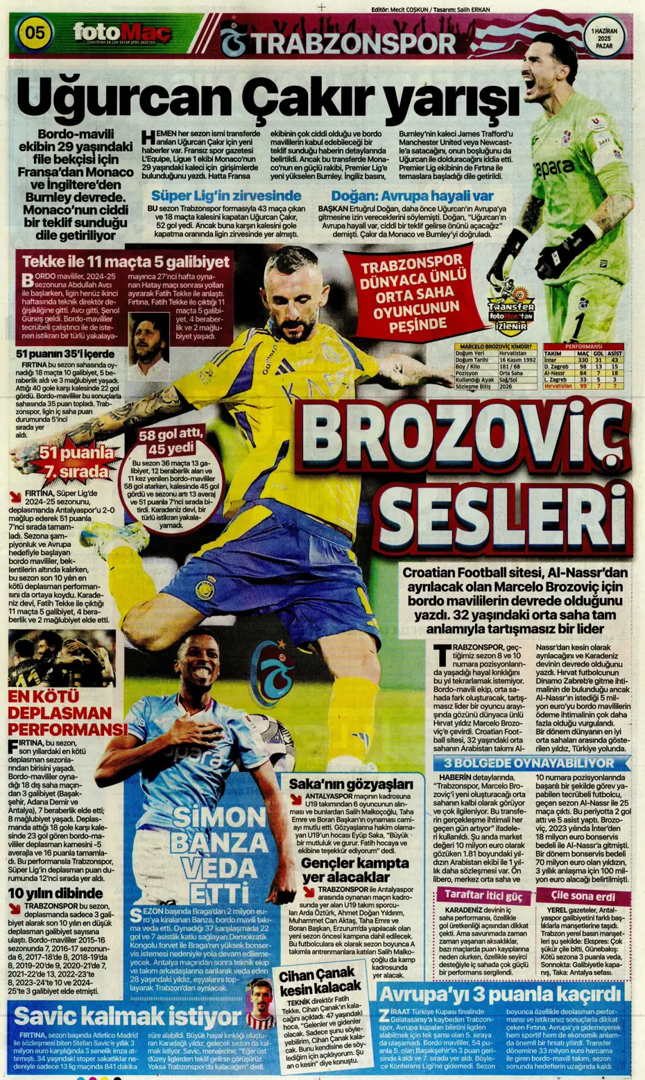 "Galatasaray'dan Lewandowski bombası" | Sporun manşetleri - 14