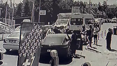 Umut Meraş'ın yaptığı kaza böyle görüntülendi