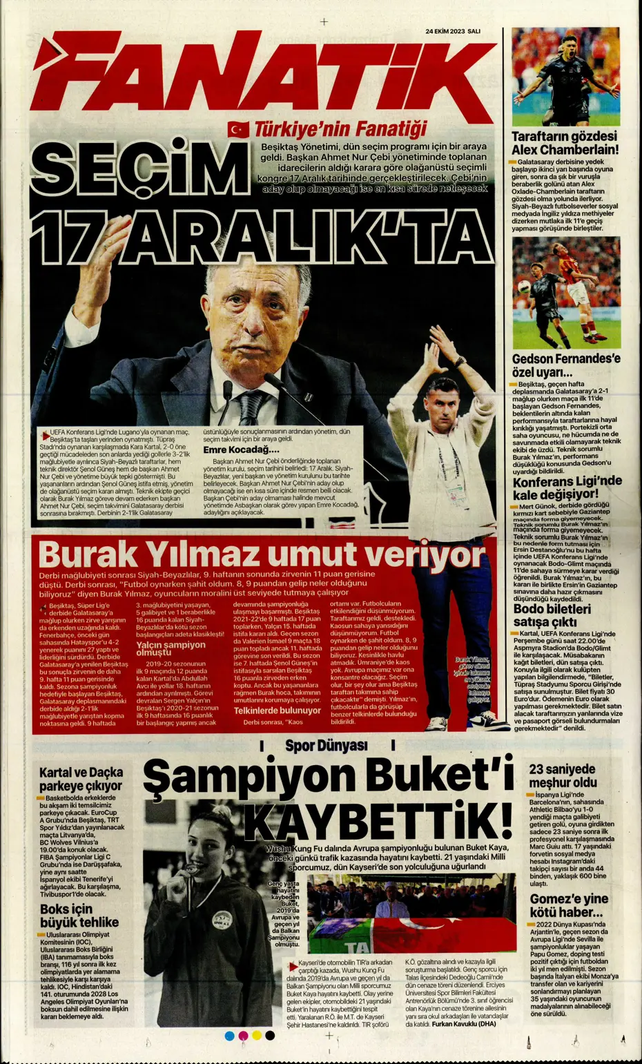 "Yine destan gecesi olsun" | Sporun Manşetleri - 7