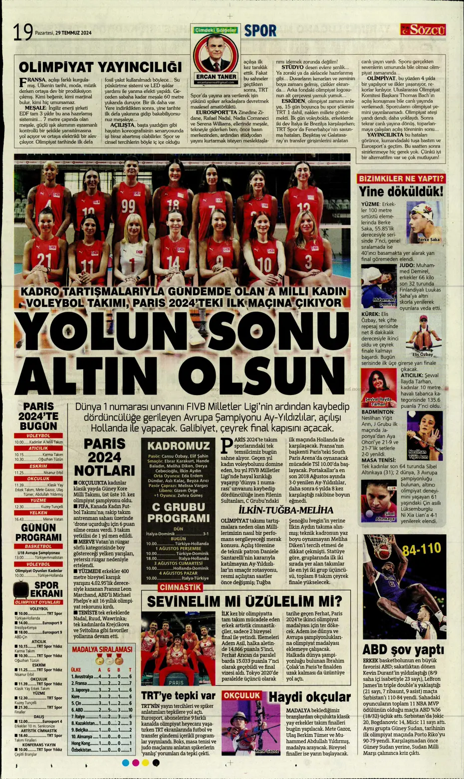 "Mourinho'nun prensi Kovacic" | Sporun manşetleri - 29 "Mourinho'nun prensi Kovacic" | Sporun manşetleri - 29