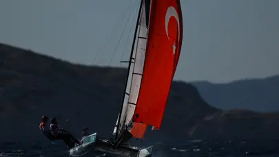 Nacra 17 Karışık Milli Takımı genel klasmanda 18. oldu