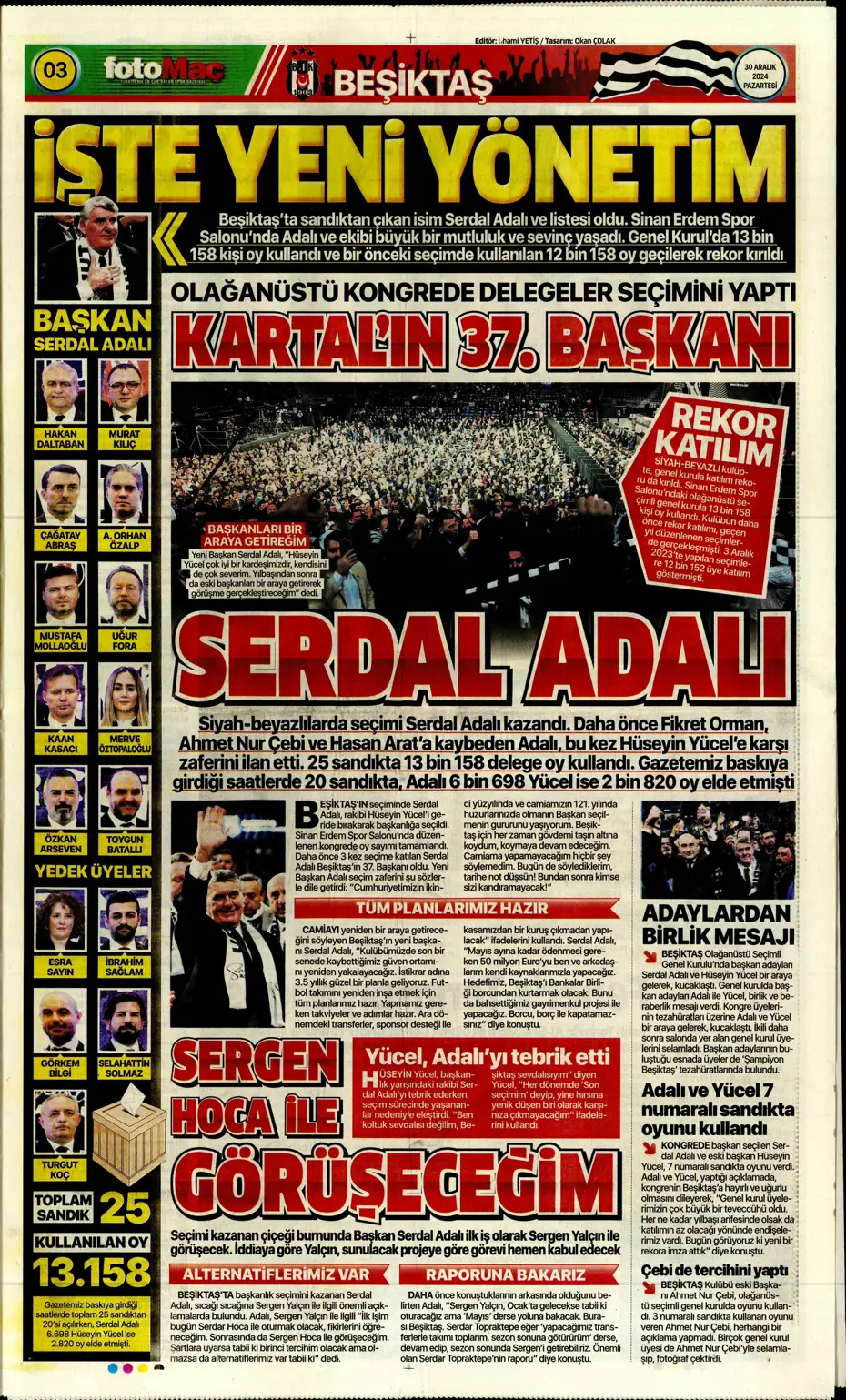 "Fenerbahçe'den 3 ülkede dev operasyon" | Sporun manşetleri - 12