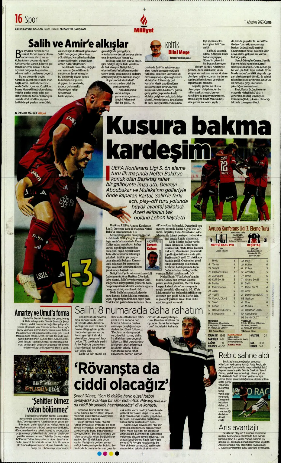 "Cengiz Ünder için yeni görüşme" | Sporun manşetleri (11 Ağustos 2023) - 28 "Cengiz Ünder için yeni görüşme" | Sporun manşetleri (11 Ağustos 2023) - 28