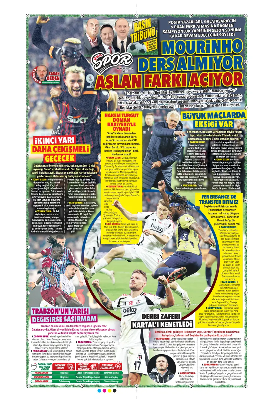 "Orban'ı Osimhen getiriyor" | Sporun manşetleri - 17