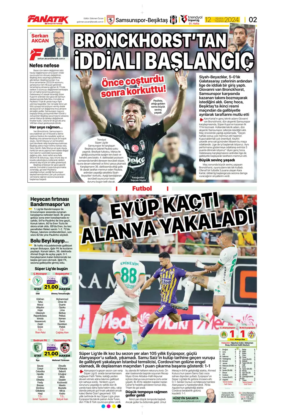 "Fenerbahçe'den 4 isim için İngiltere seferi" | Sporun manşetleri - 4