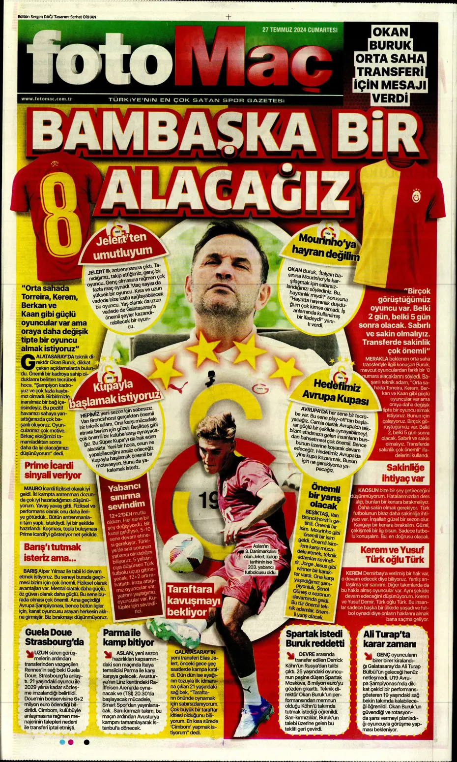 "Rodrigo Becao'ya Lyon kancası" | Sporun manşetleri - 15