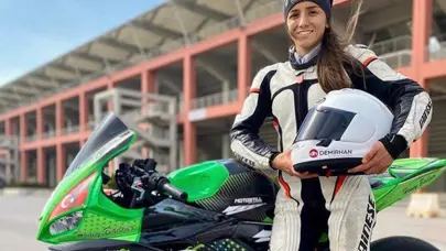 Motosiklet yarışçısı İlayda Yağmur Yılmaz'ın ilham veren öyküsü
