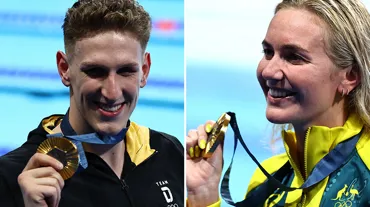 Lukas Maertens ve Ariarne Titmus, 400 metre serbest stilde altın madalya kazandı