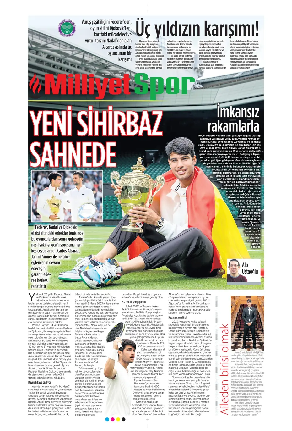 "Fenerbahçe'den Berge hamlesi" | Sporun Manşetleri (21 Temmuz 2024) - 21 "Fenerbahçe'den Berge hamlesi" | Sporun Manşetleri (21 Temmuz 2024) - 21