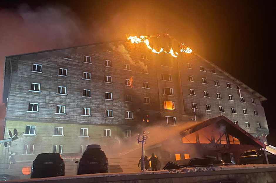 Spor kulüpleri, Kartalkaya'daki yangında hayatını kaybeden vatandaşlar için başsağlığı mesajı yayımladı