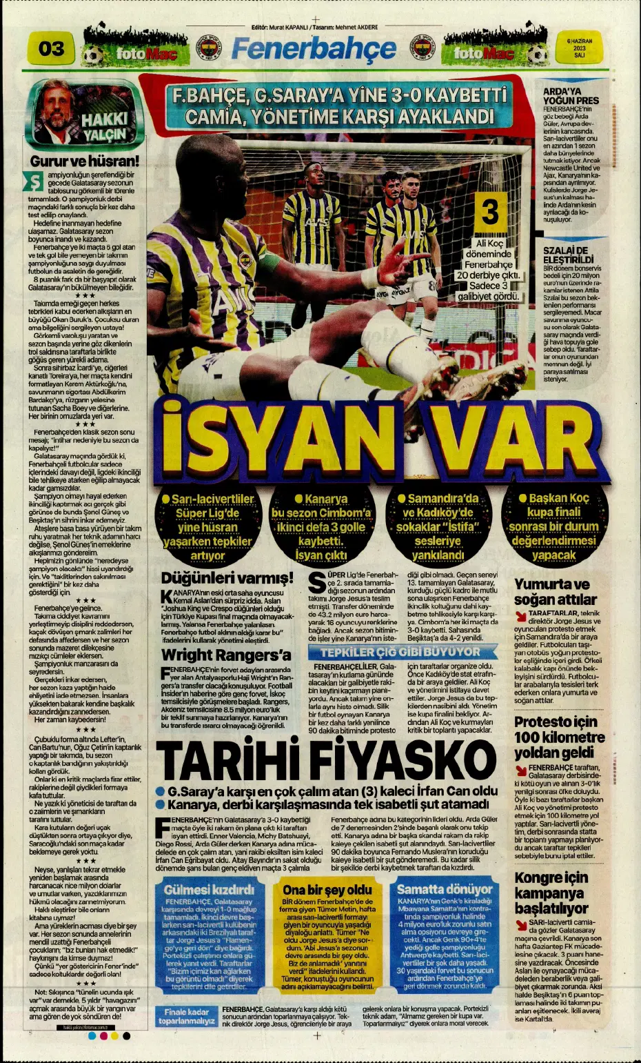 "Devler Ligi'ne süper Aslan" | Sporun manşetleri (6 Haziran 2023) - 8