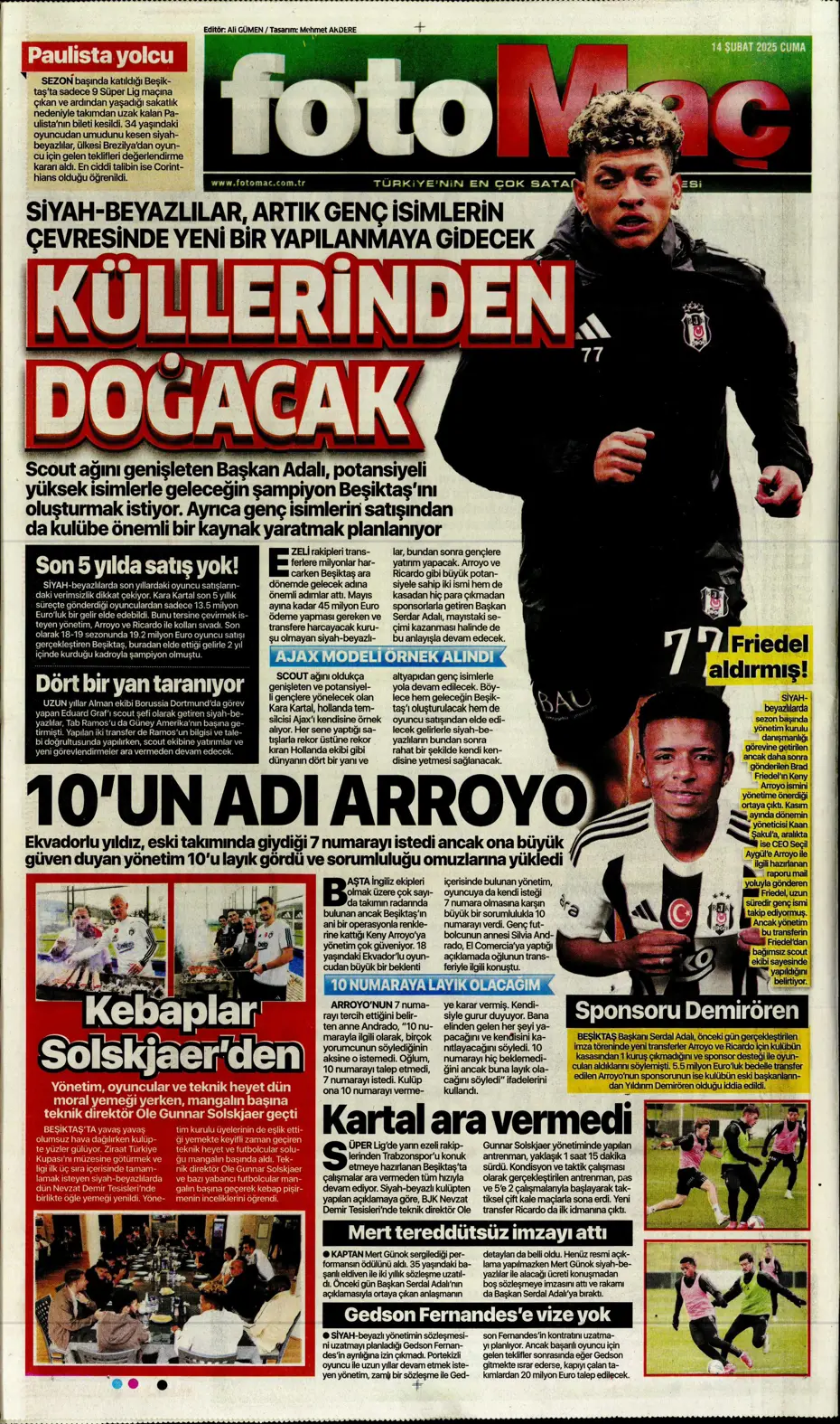 "Galatasaray'ın Avrupa AZabı" | Sporun manşetleri - 14 "Galatasaray'ın Avrupa AZabı" | Sporun manşetleri - 14