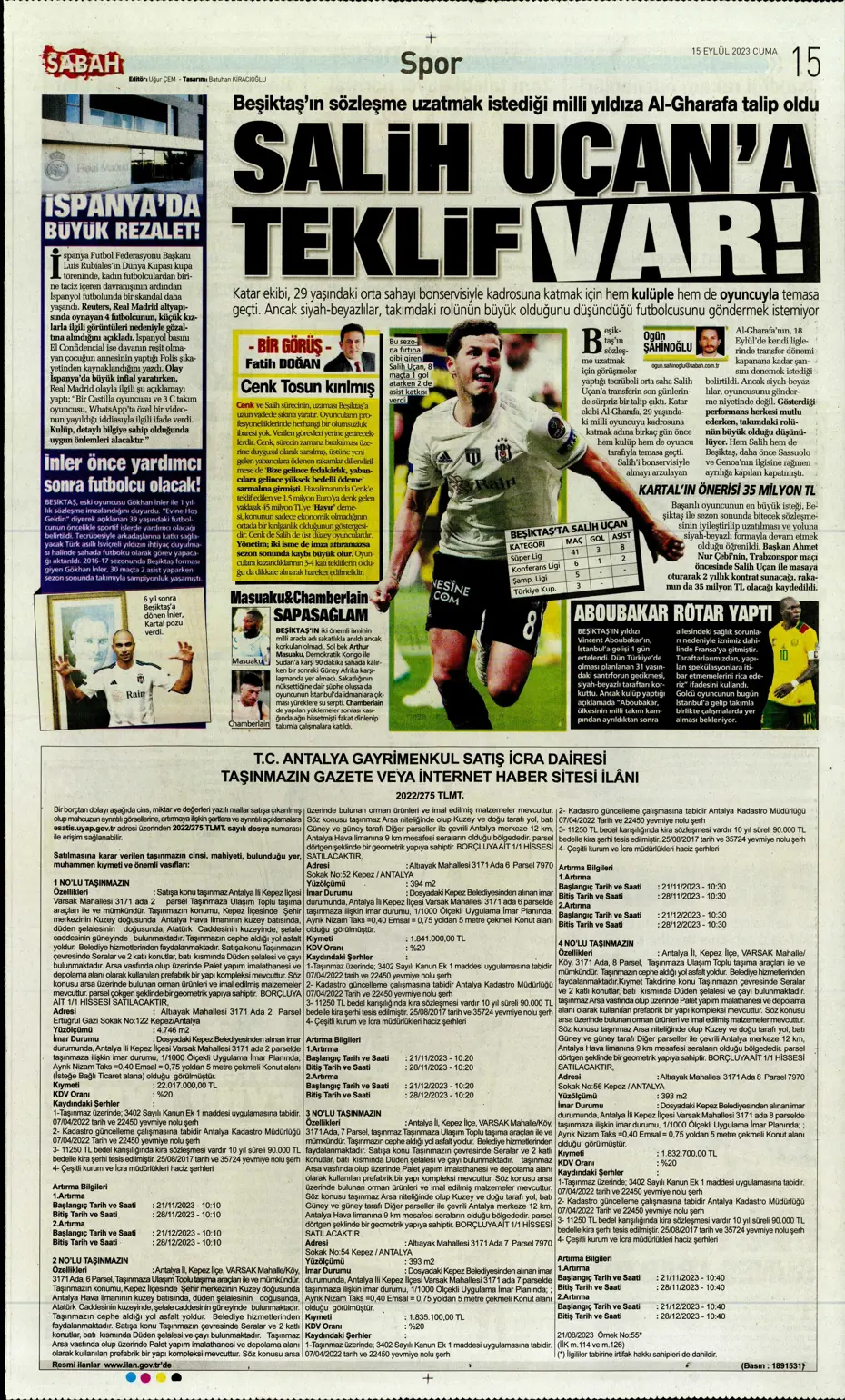 "Kartal'da Xeka seferberliği" | Sporun Manşetleri - 26