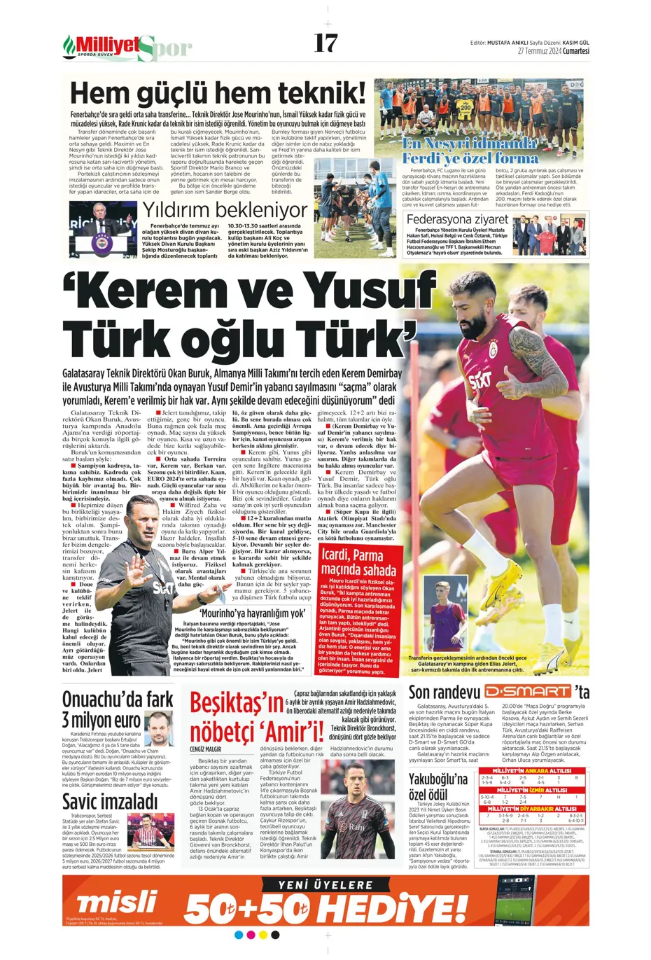 "Rodrigo Becao'ya Lyon kancası" | Sporun manşetleri - 22