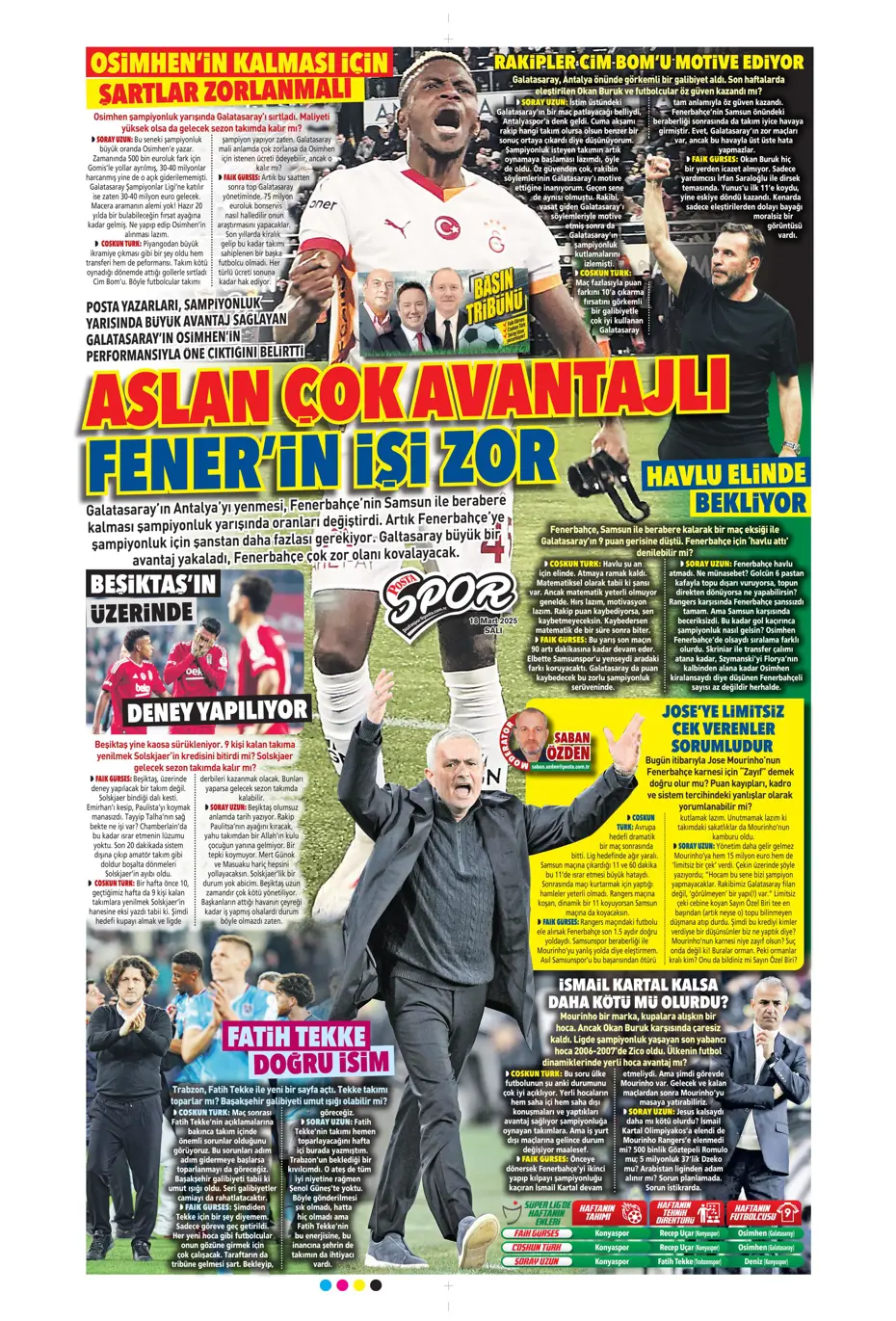 "Sane bombası" | Sporun manşetleri - 19