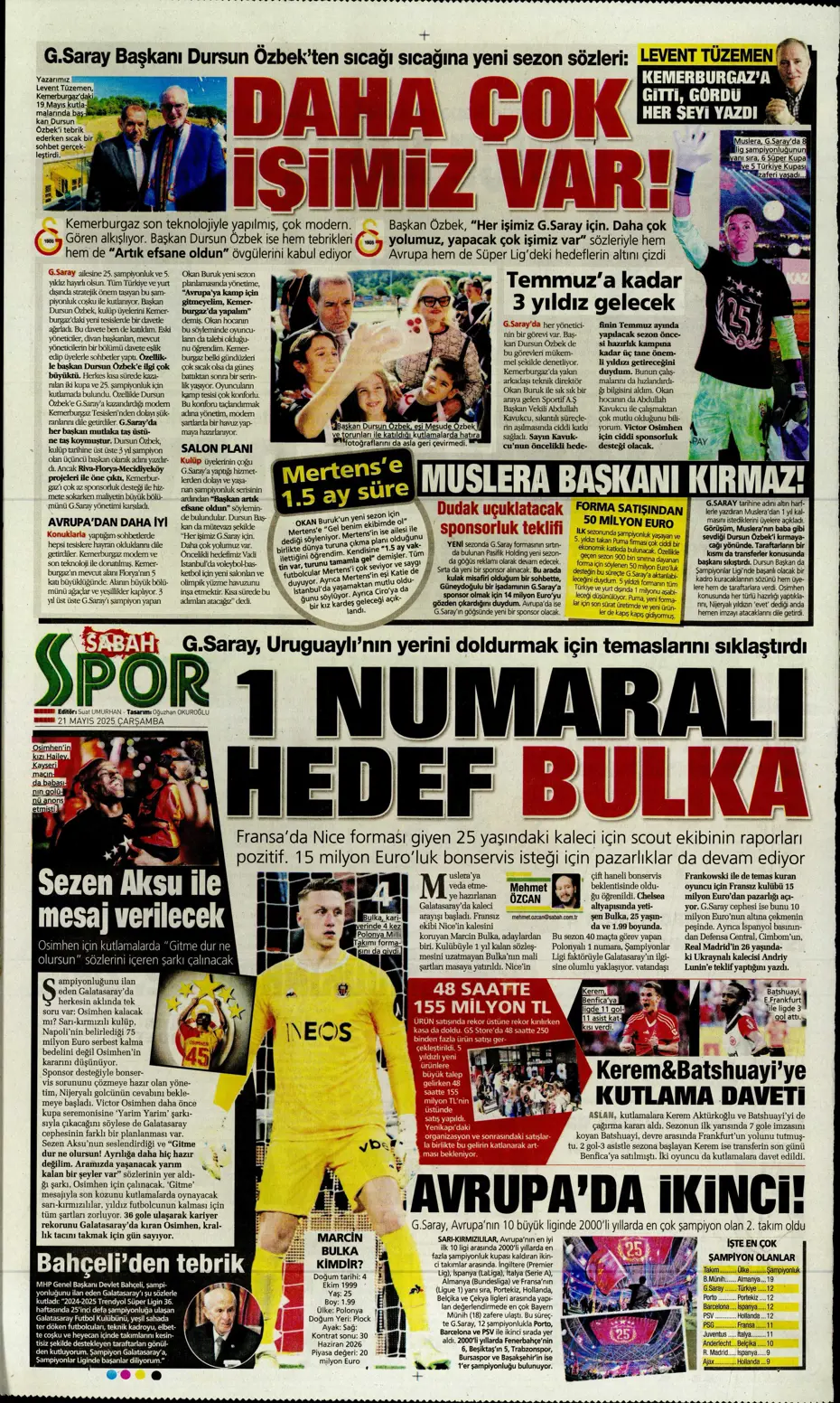 "İşte Sane teklifi" | Sporun manşetleri - 27