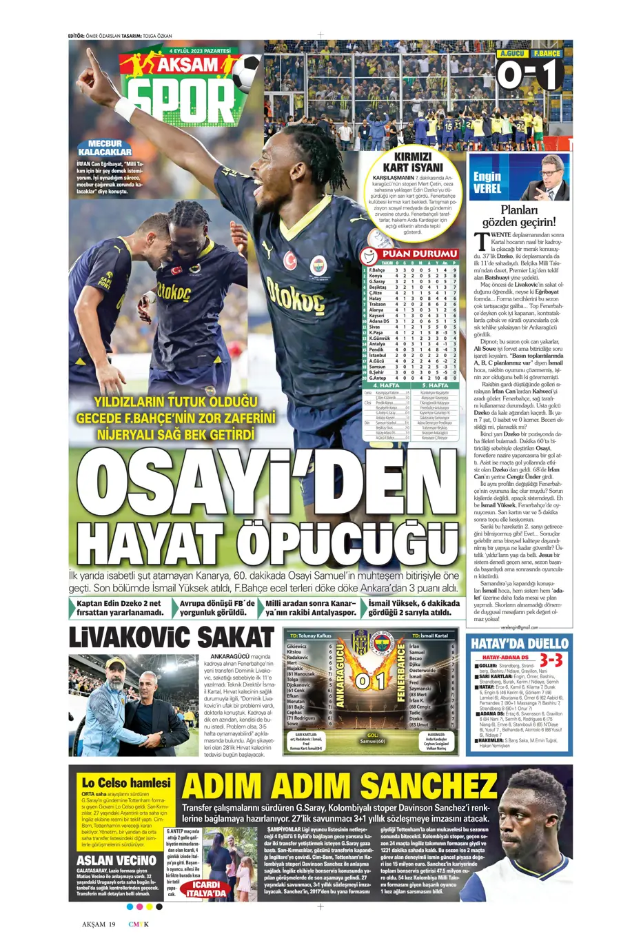 "100'ümüzün akı Türk kadını" | Sporun manşetleri (4 Eylül 2023) - 2