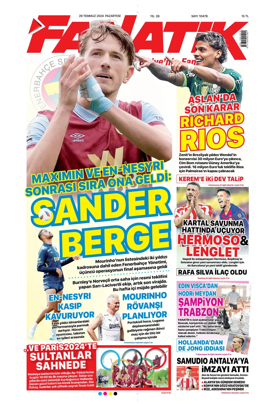 "Mourinho'nun prensi Kovacic" | Sporun manşetleri - 4 "Mourinho'nun prensi Kovacic" | Sporun manşetleri - 4