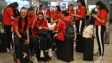 A Milli Kadın Basketbol Takımı, Avrupa Şampiyonası için Atina'da