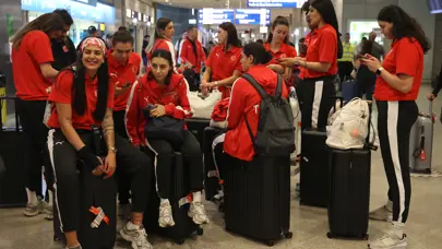 A Milli Kadın Basketbol Takımı, Avrupa Şampiyonası için Atina'da