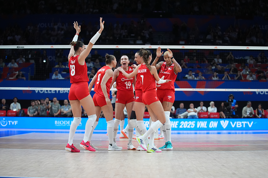 Filenin Sultanları çok rahat: VNL'de 5'te 5 yaptı