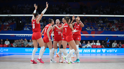 Filenin Sultanları çok rahat: VNL'de 5'te 5 yaptı