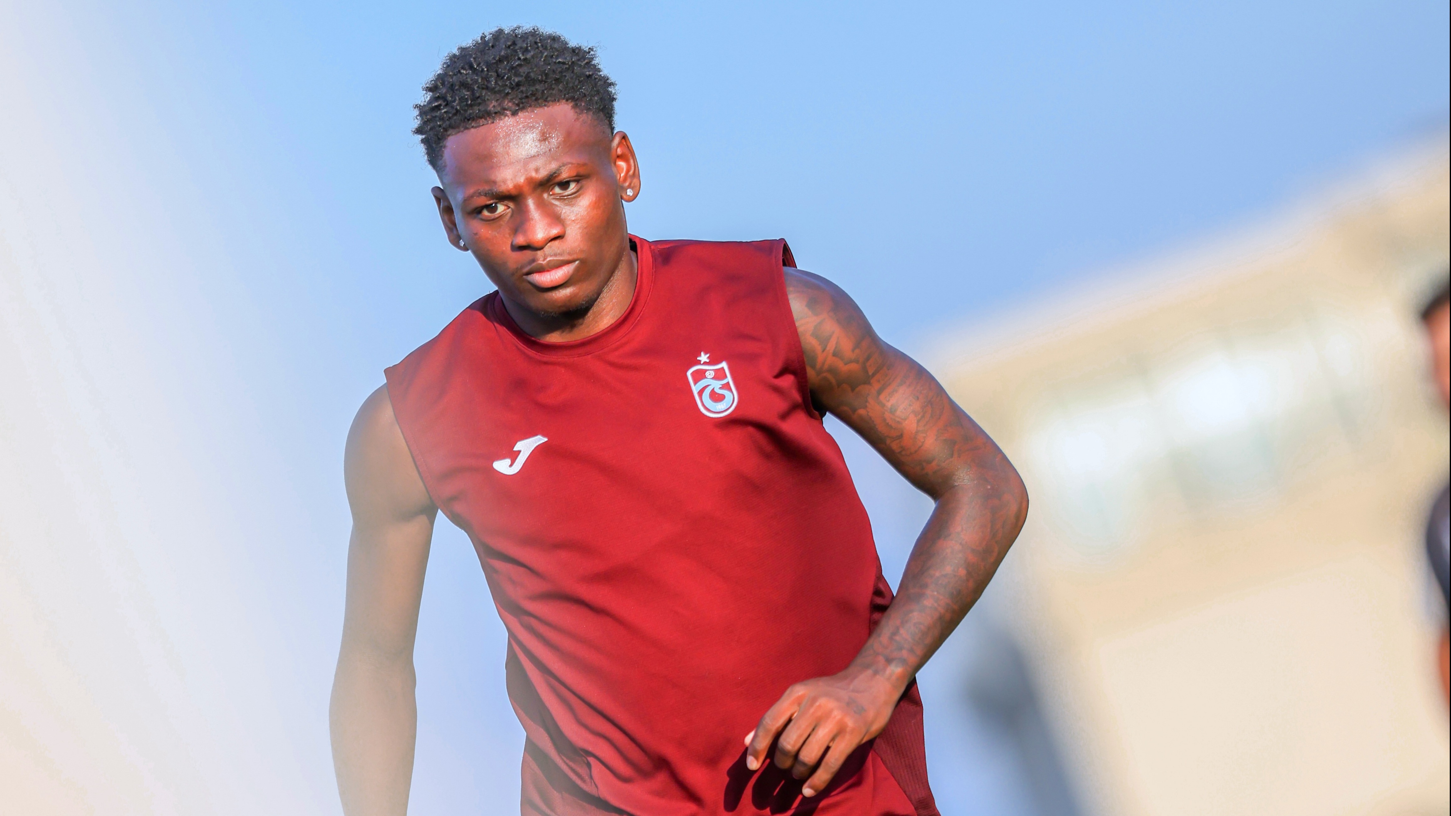 Trabzonspor'un yeni transferi Olaigbe takımına katkı sağlamak istiyor