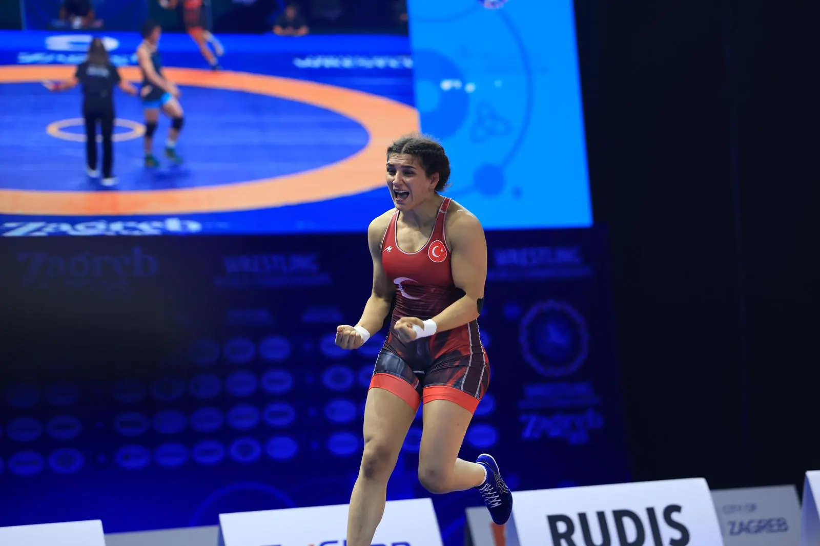 Milli güreşçi Nesrin Baş, Dünya Şampiyonası'nda gümüş madalya aldı